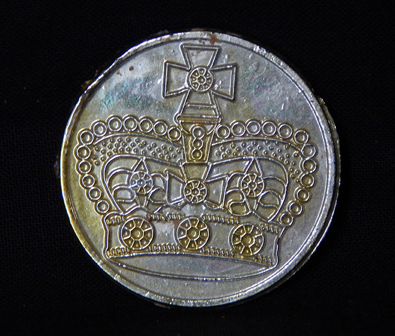 Celebrates Mardi Gras-New Orleans, Louisiana, USA, Origins in Roman Catholic roots-Plastic-1 1/2"