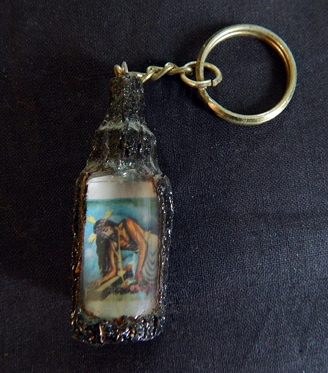 Protection-USA/Mexico-Roman Catholic-Plastic with metal-2" long