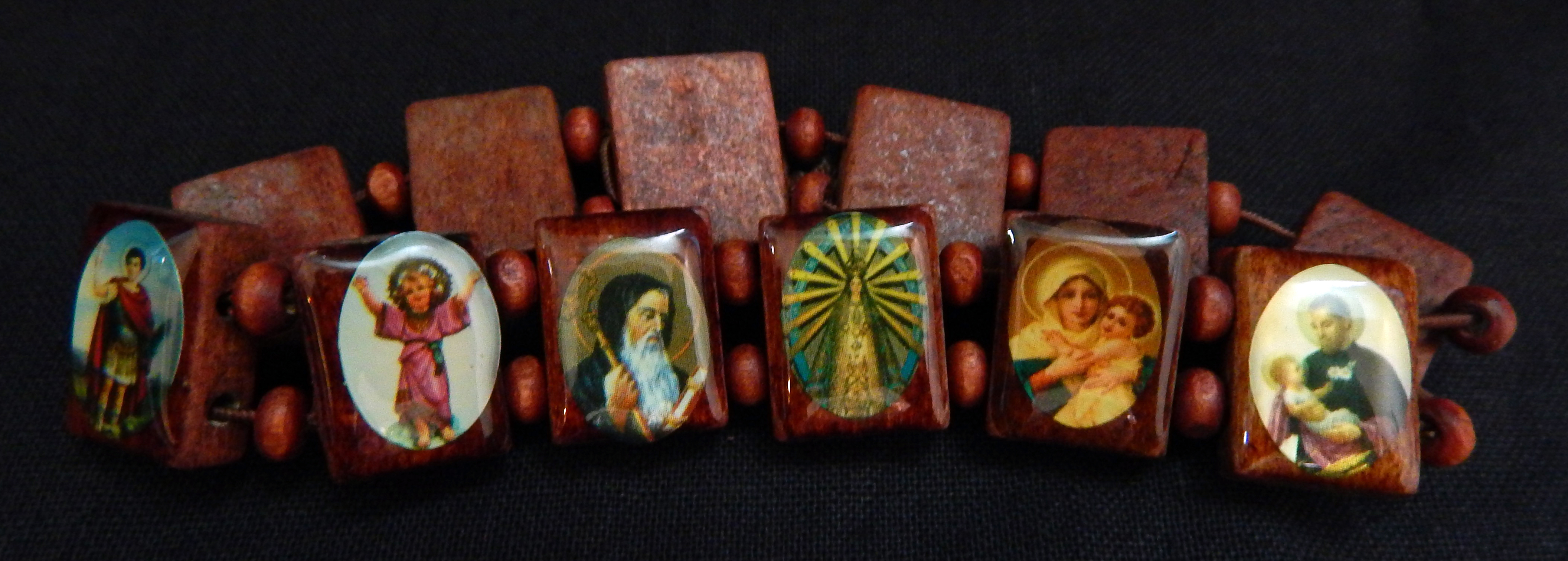 Bracelet with religious images