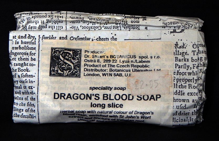 Dragon's blood soap