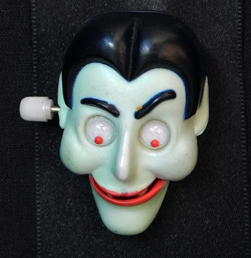 Animated Dracula face