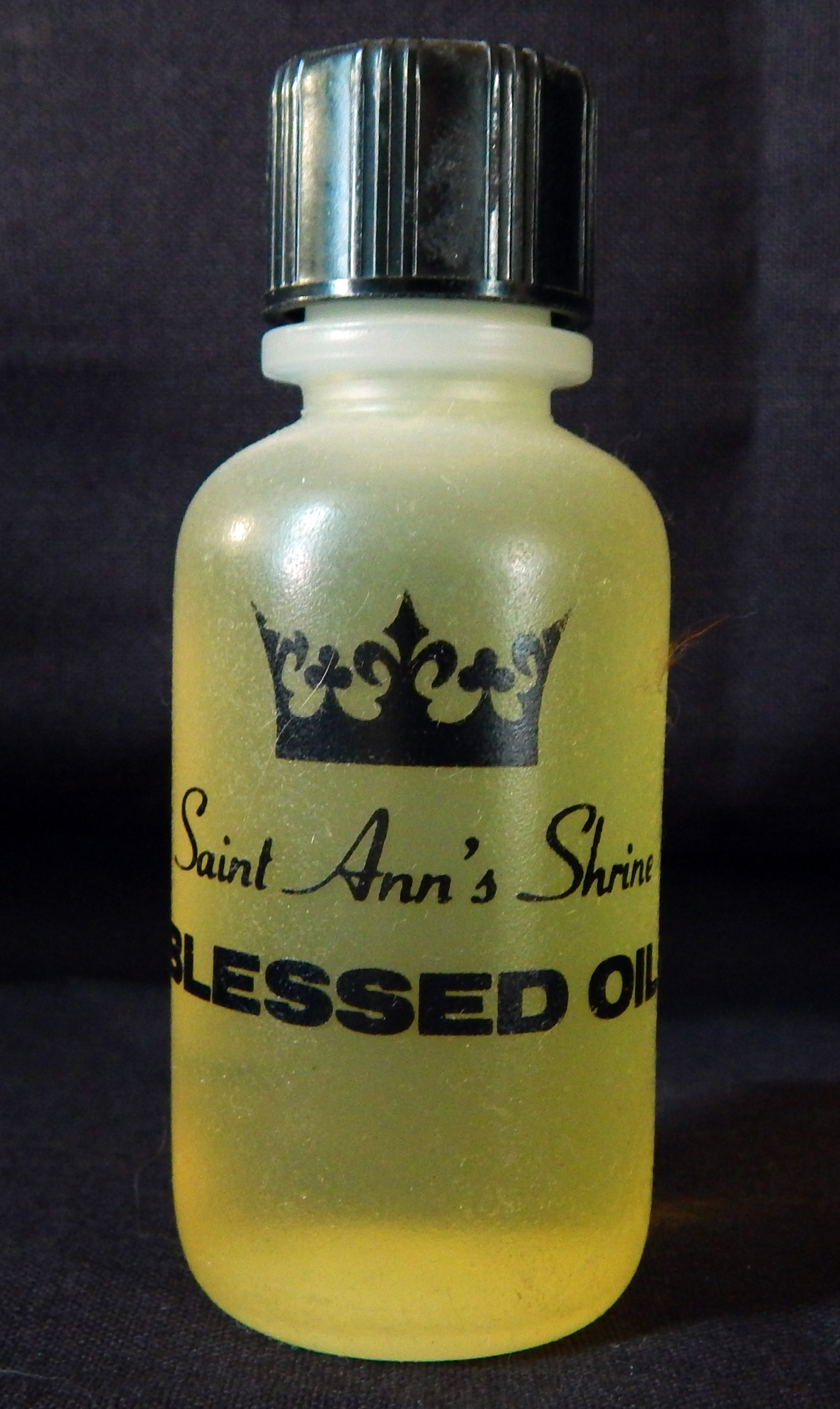 Container of Blessed oil