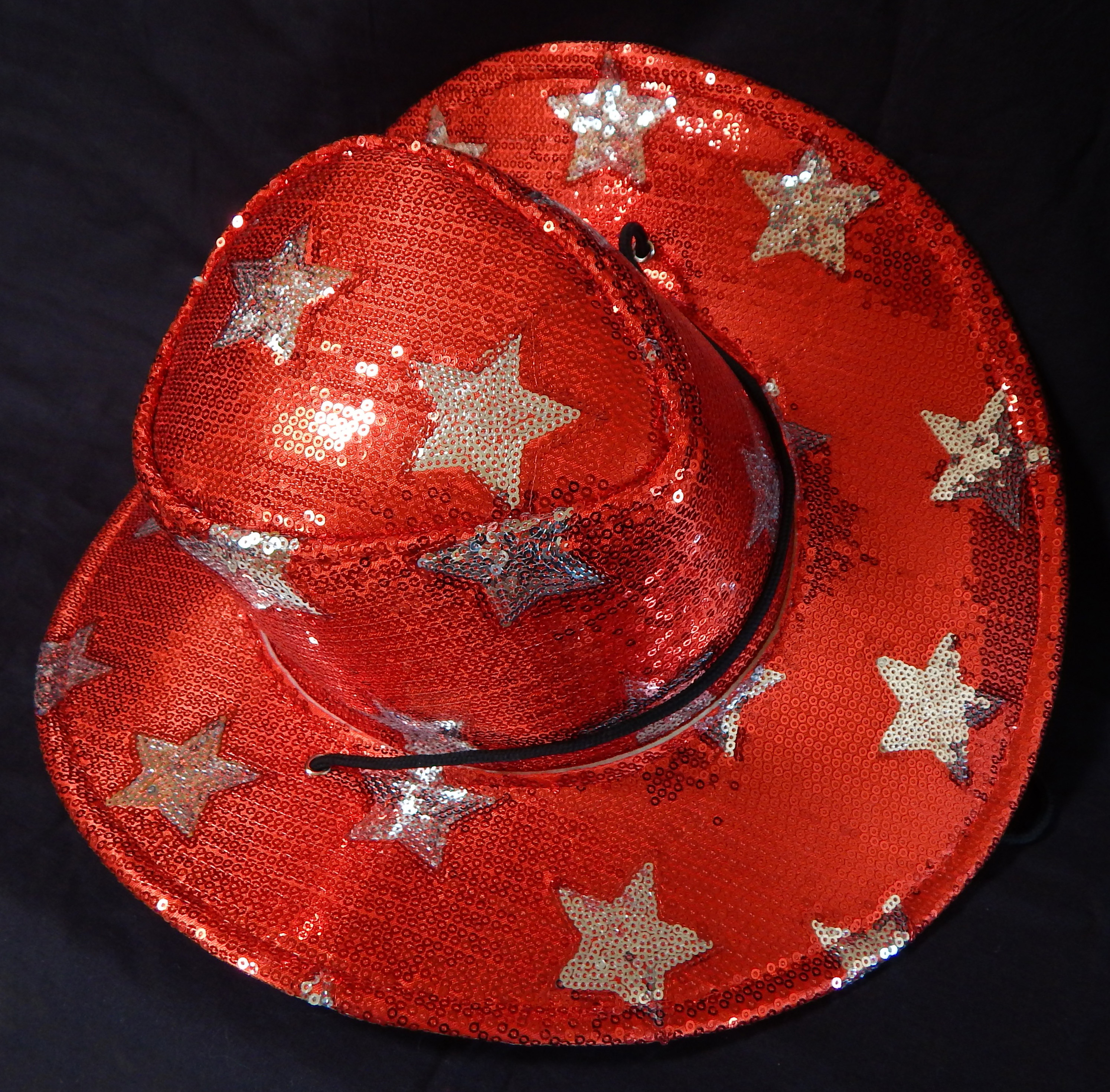 Cowboy hat with star decorations