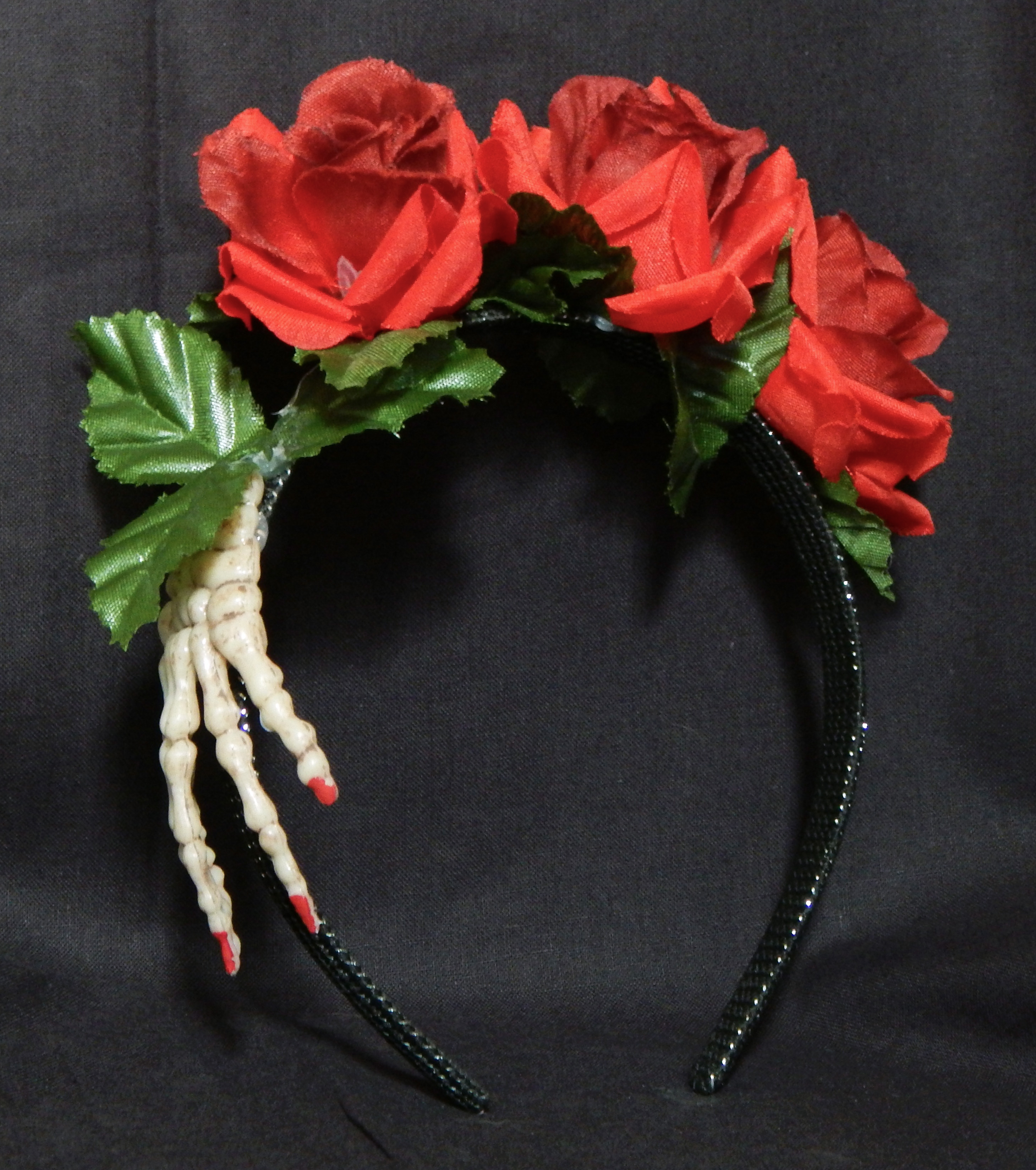 Inspired by Frida Kahlo's hair decorations