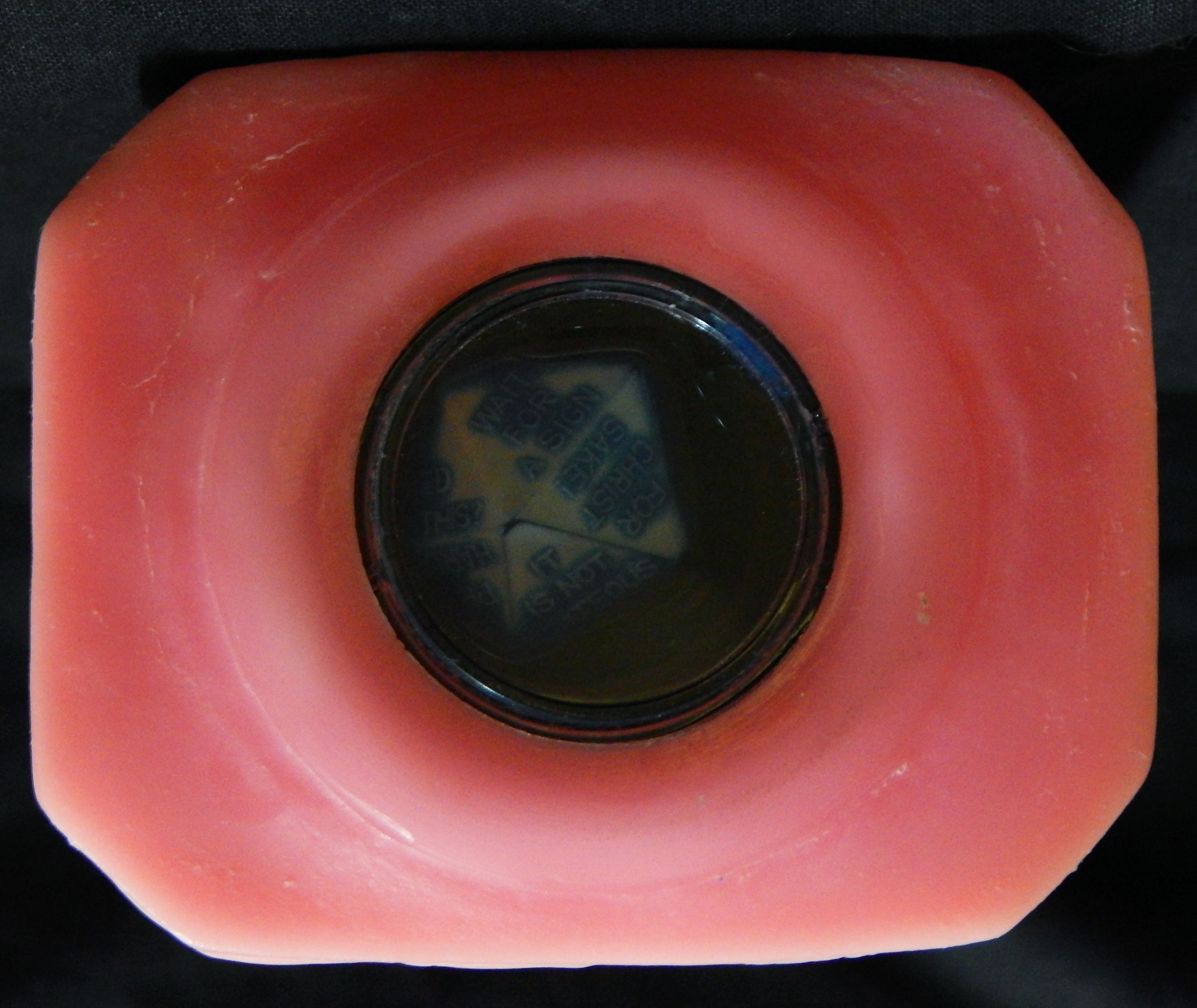 Phrases pictured here: "For Christ Sake!," "Wait for a Sign"