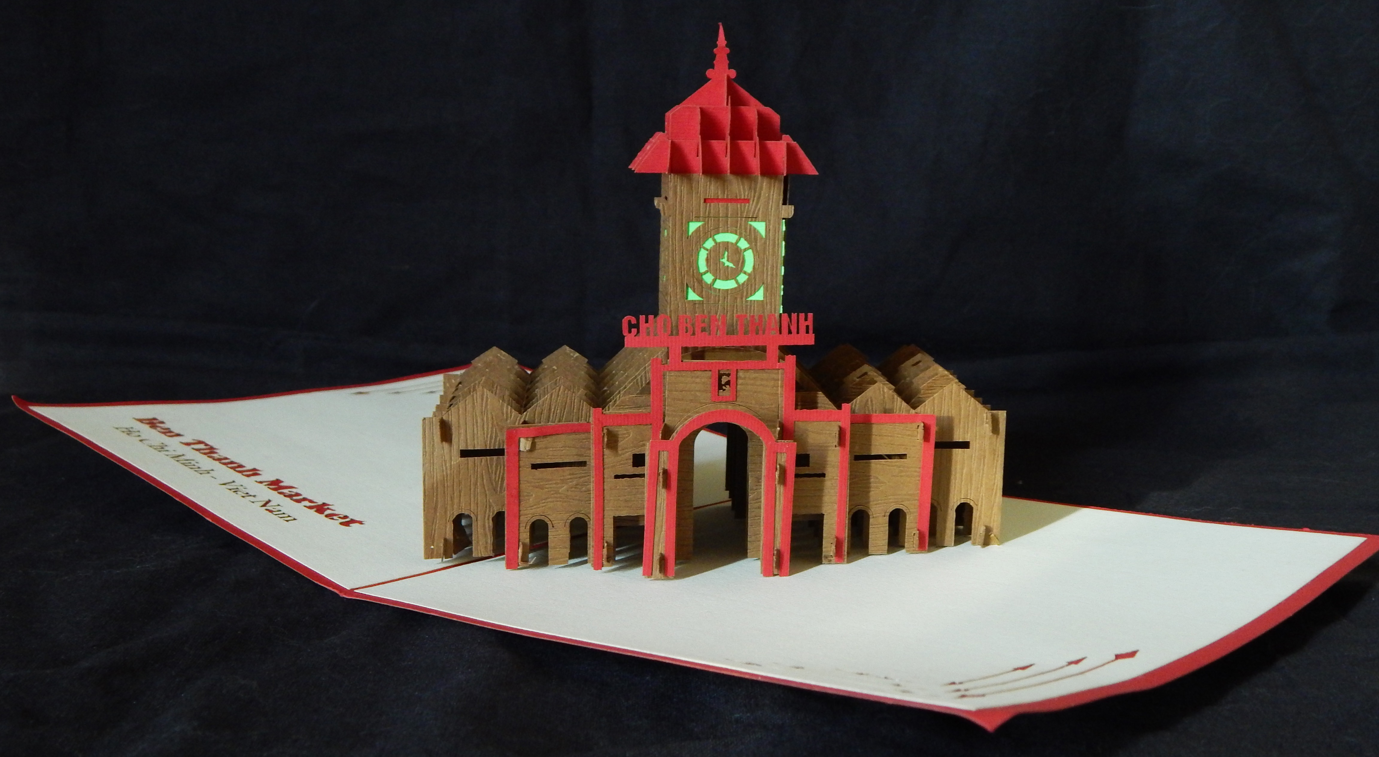 Replica of Ben Thanh Market (Interior)