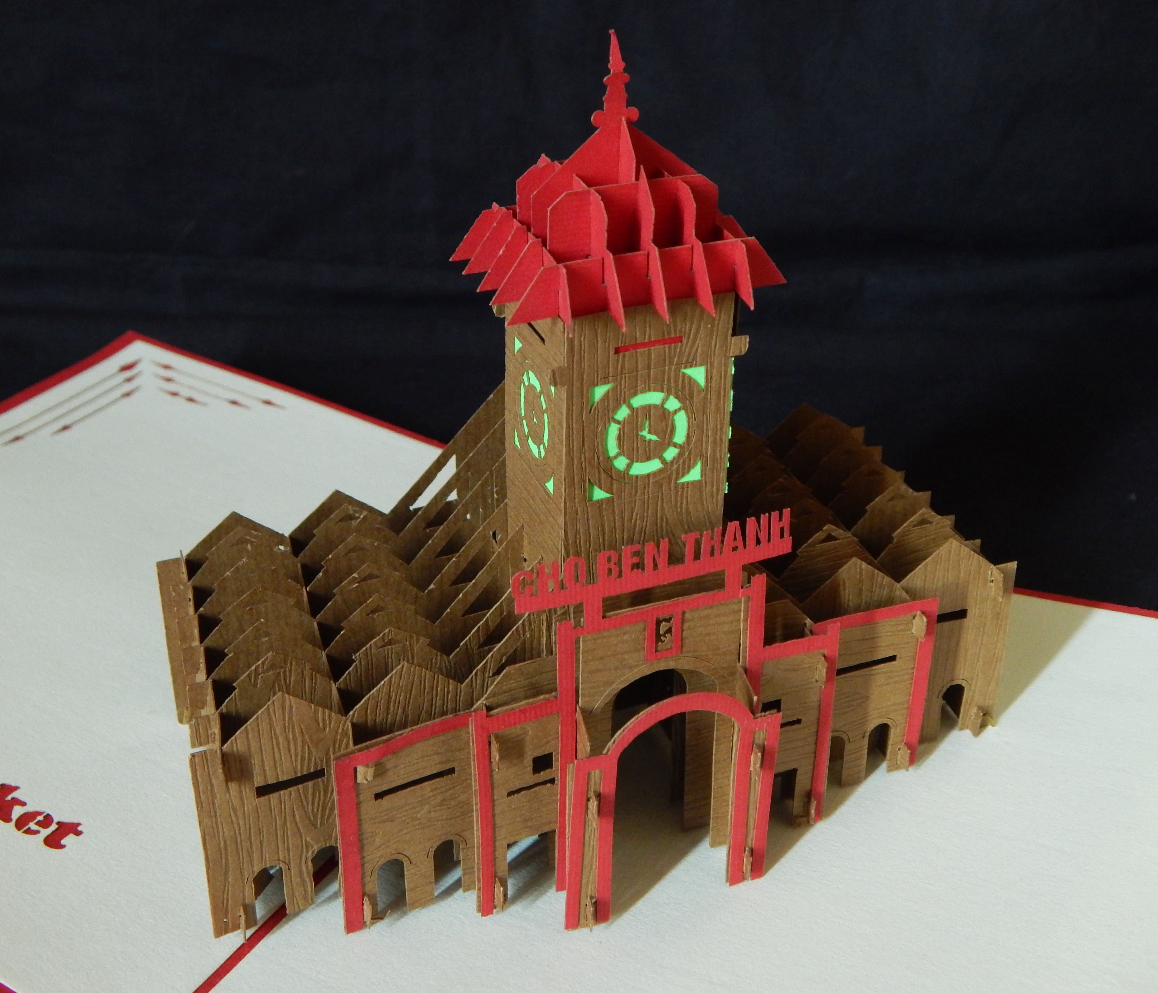 Replica of Ben Thanh Market (Interior/Close-up)