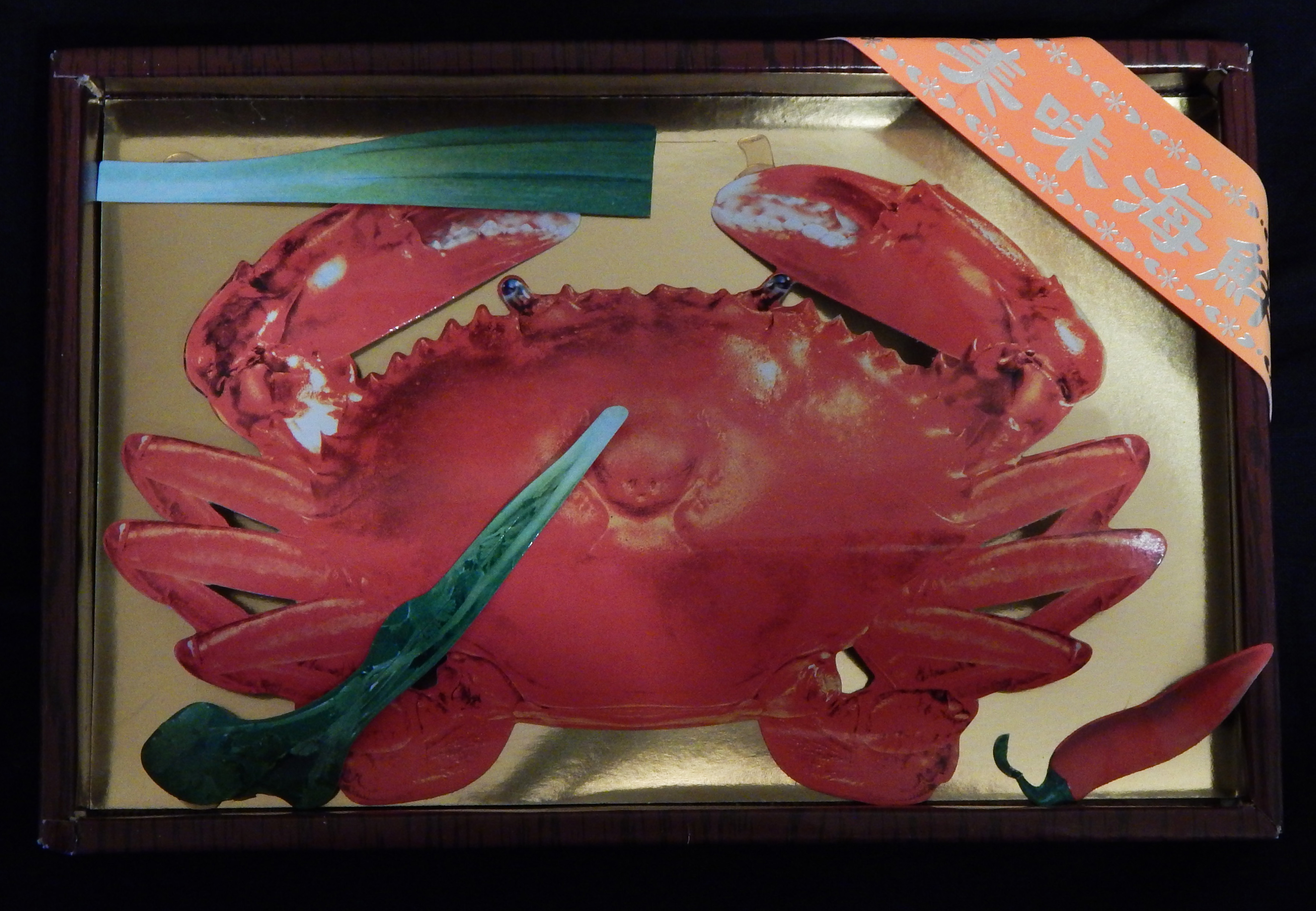 Paper replica of a crab (Joss)