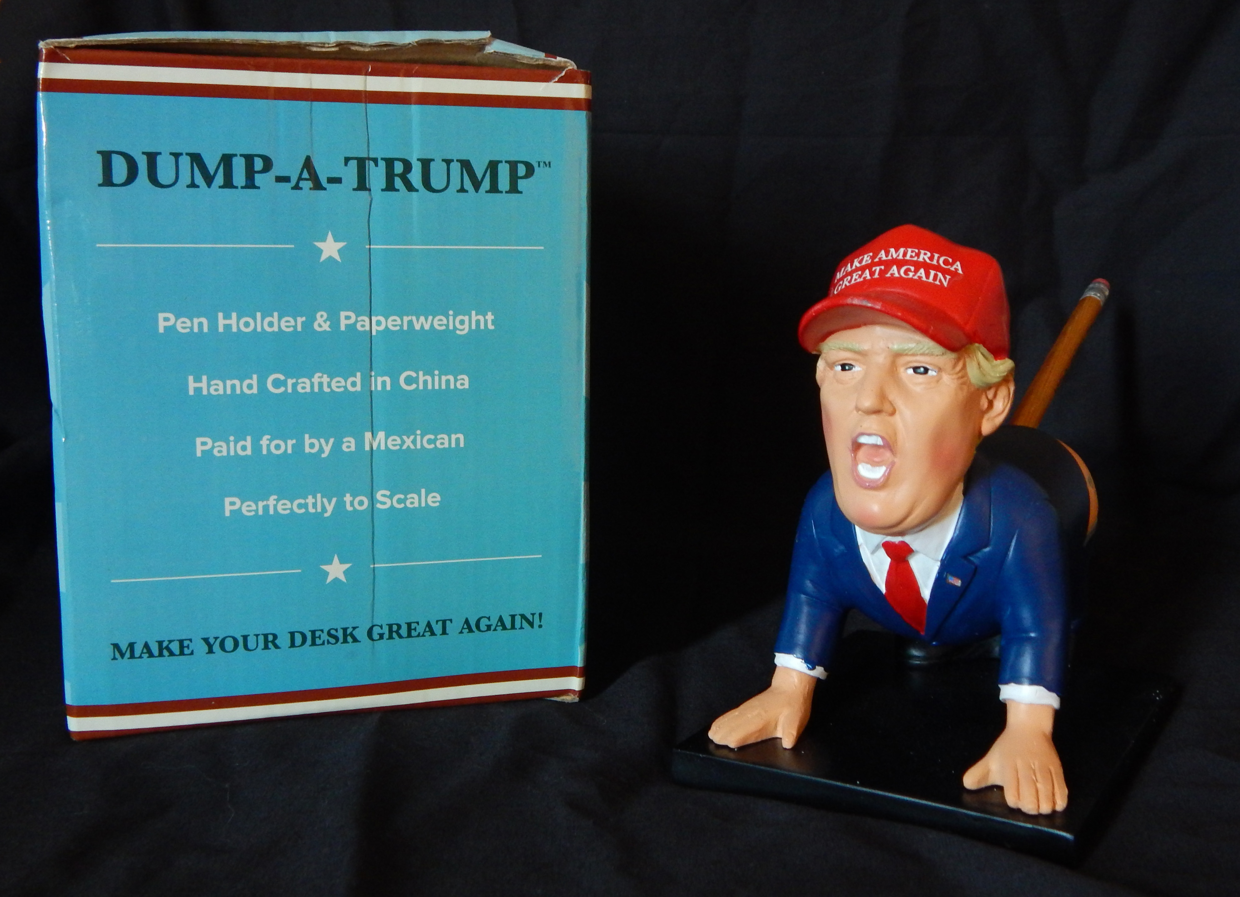 "Dump-a-Trump" Pencil Holder/Paperweight