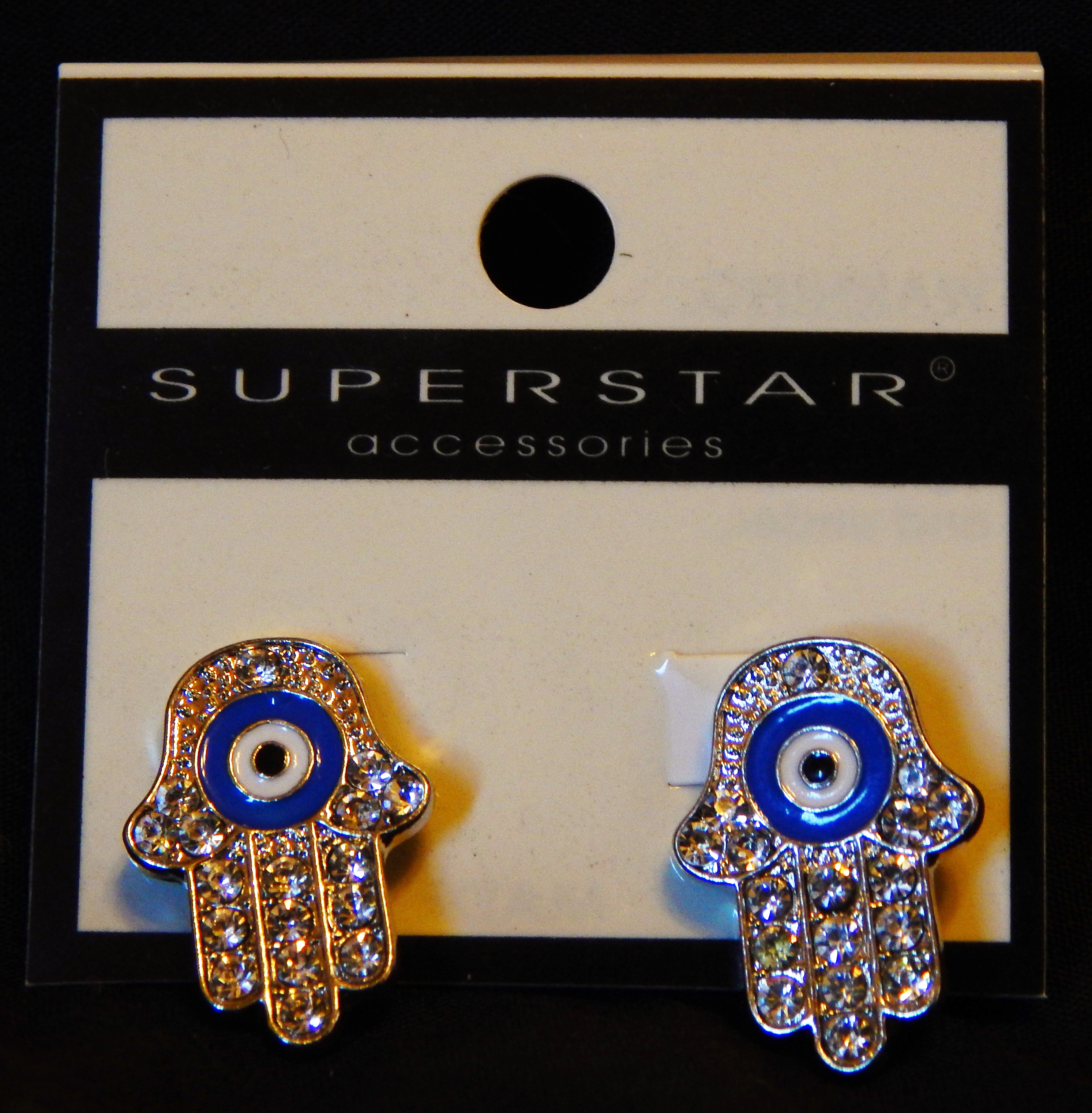 Hamsa Earrings