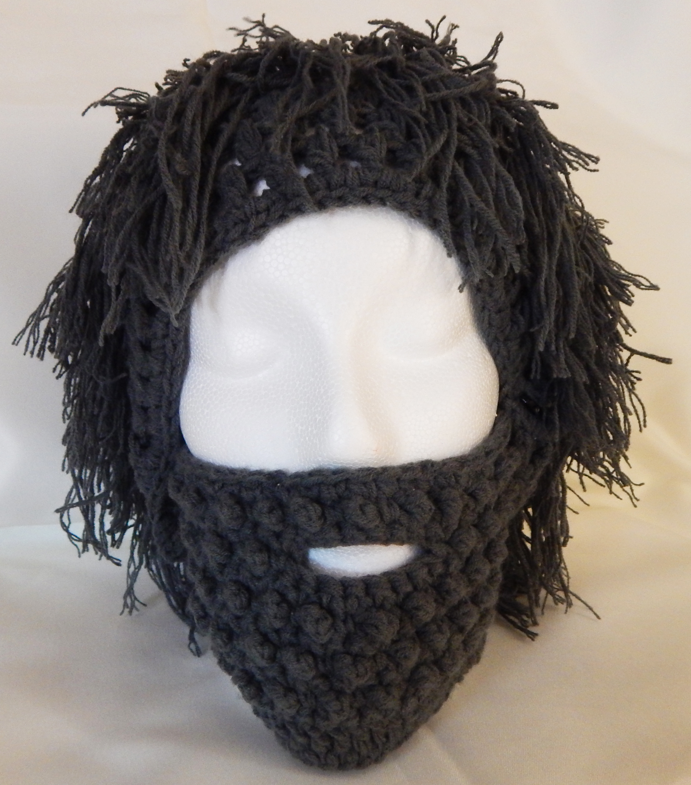 Costume accessory-USA-Popular culture-Yarn/plastic buttons-10" x 10" (adult size)