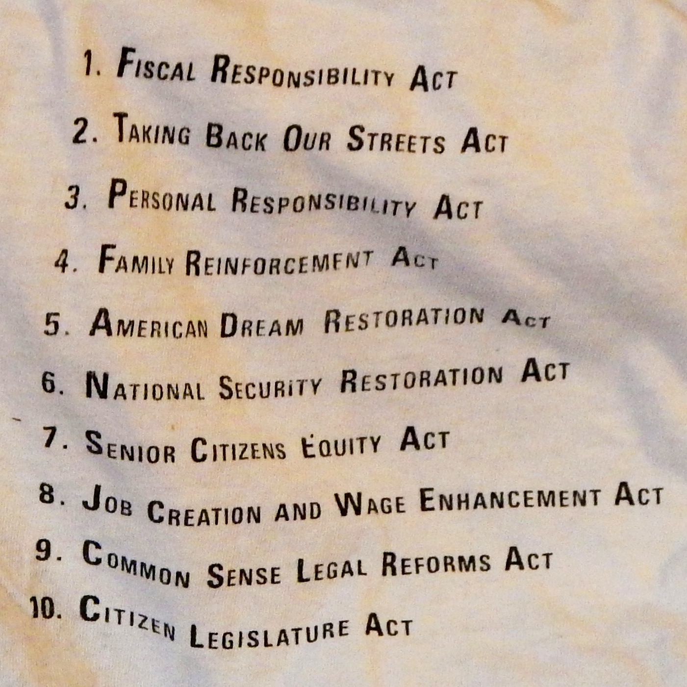 Political Satire re: Newt Gingrich-USA-American-Screenprint cotton-Size XL