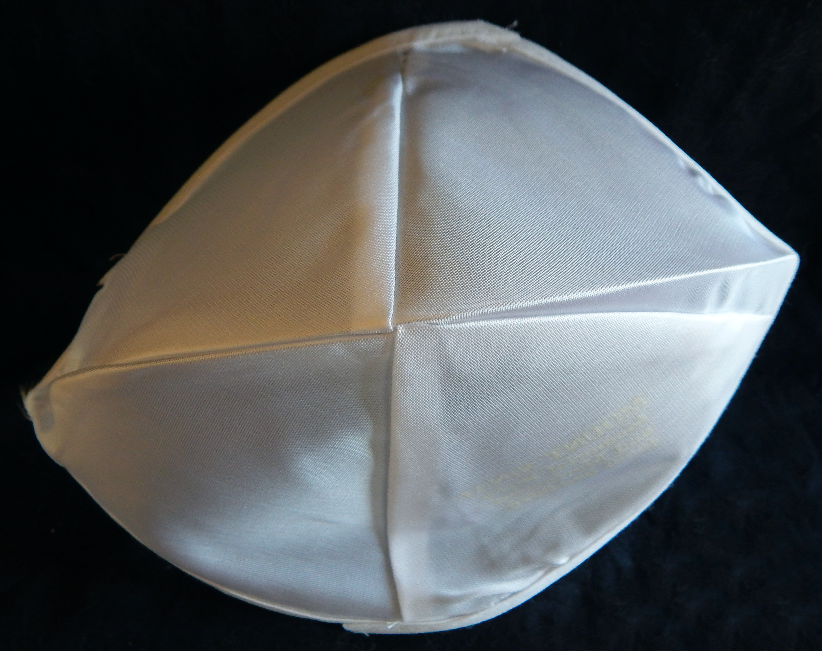 Covers head in synagogues during services. Orthodox Jews wear head coverings at all times.