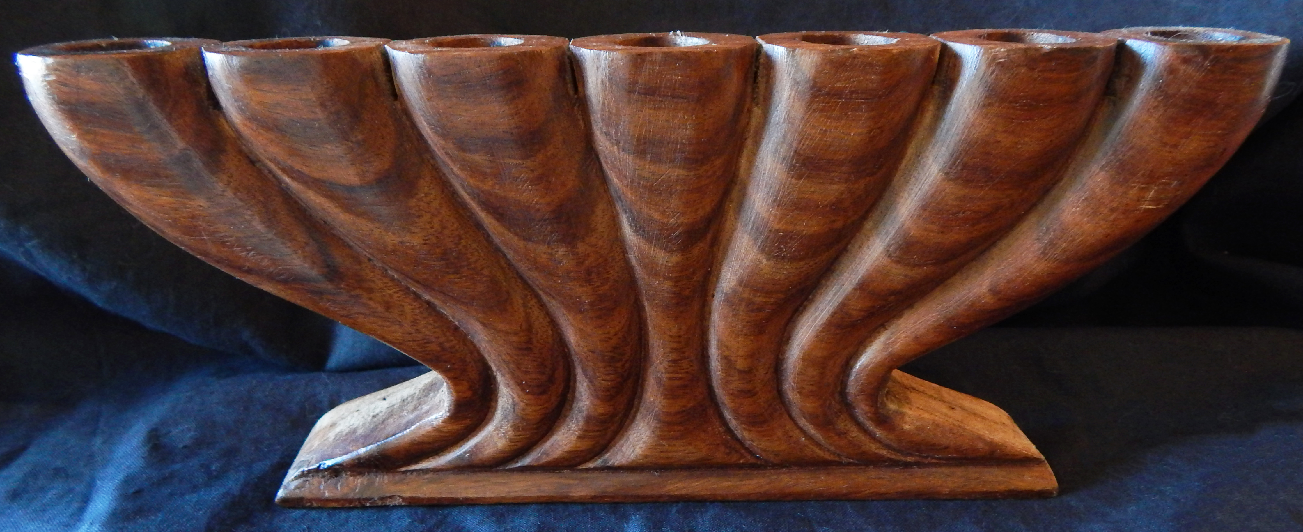 To celebrate Kwanzaa-United States (African American Cultural Center in Los Angeles)-African American-Wood-10 1/4" x 4 1/4"