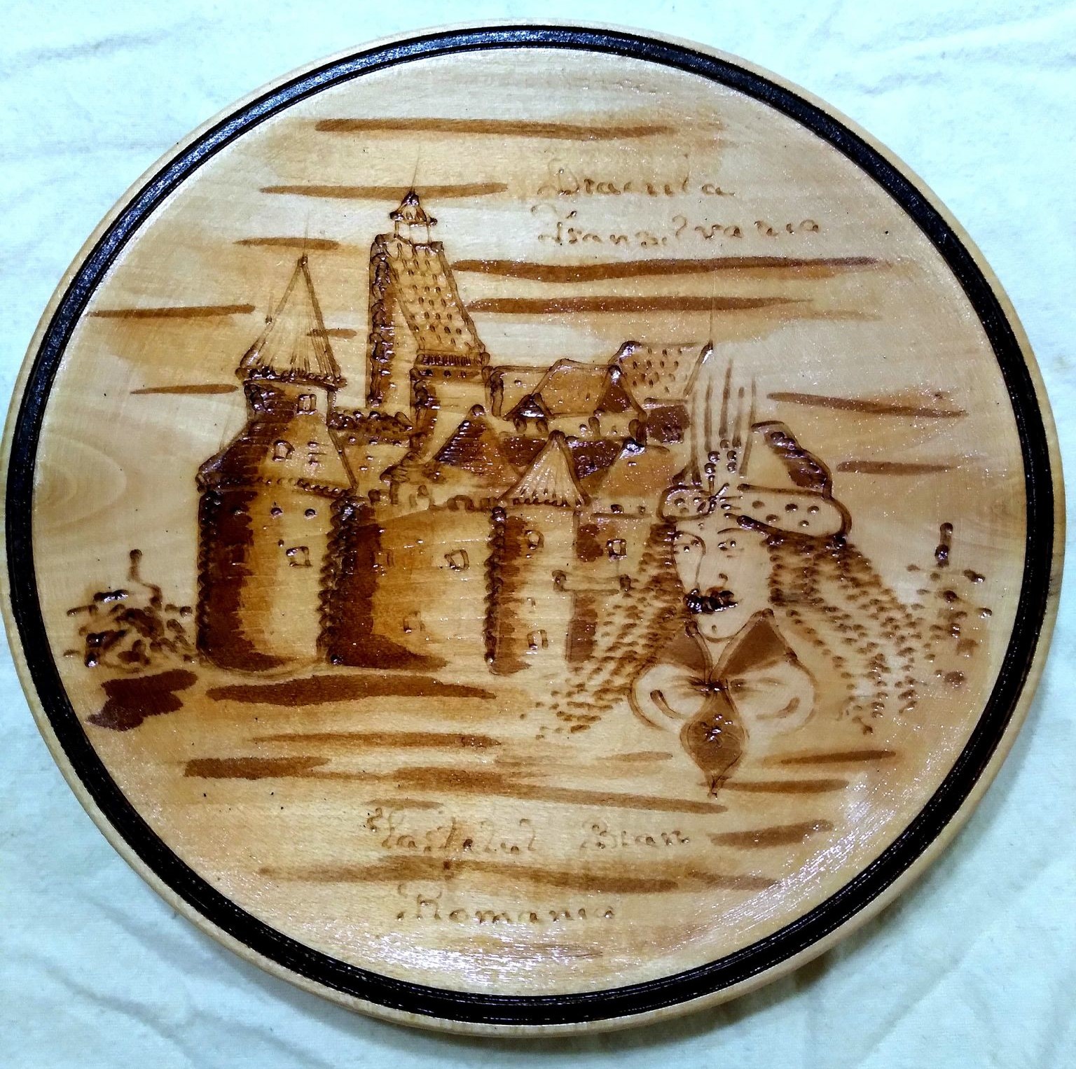 8” x 8” x 1”. Wood. Date unknown (1974-2010).