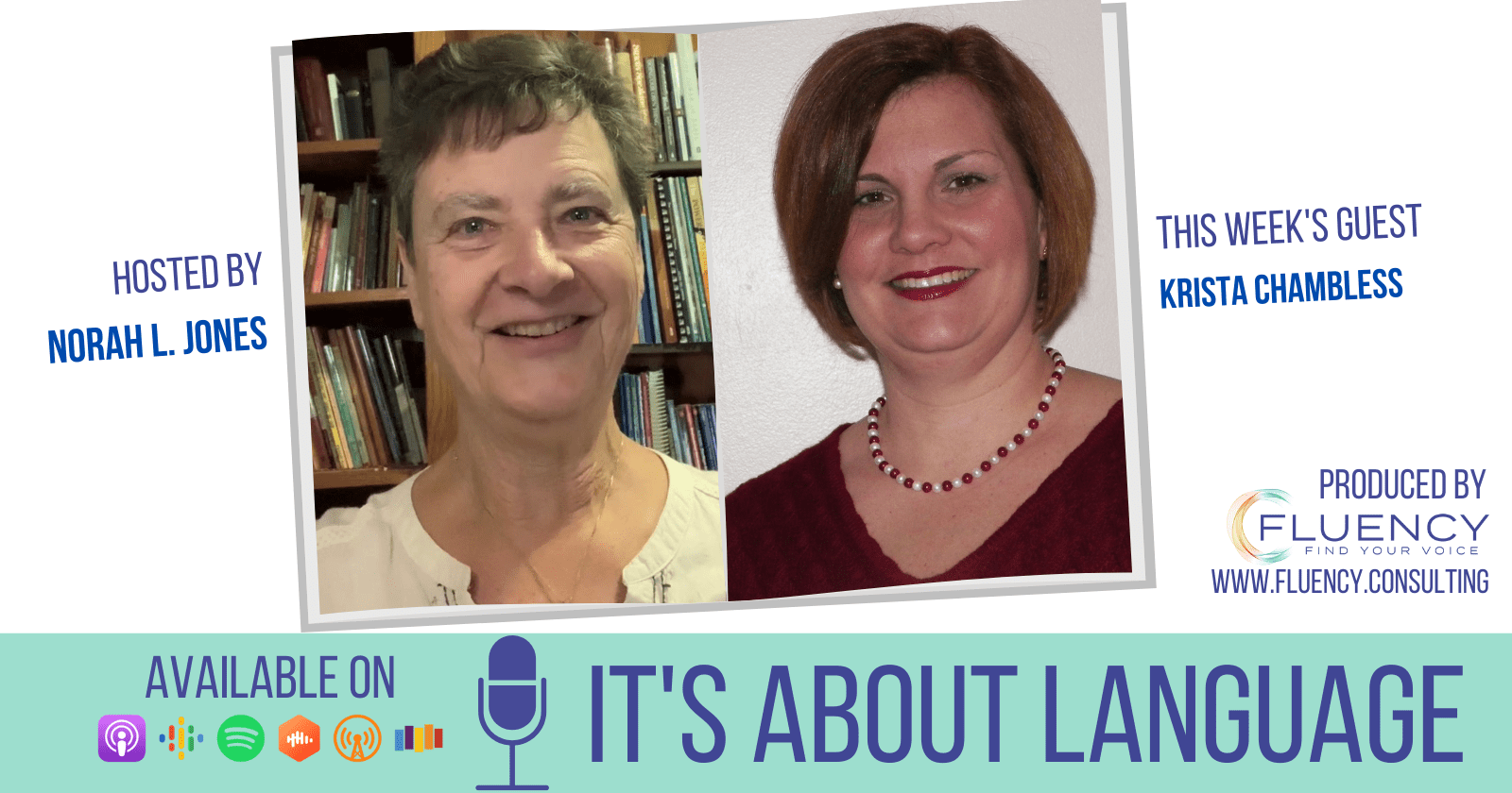 side by side picture of Norah Jones and Krista Chambless