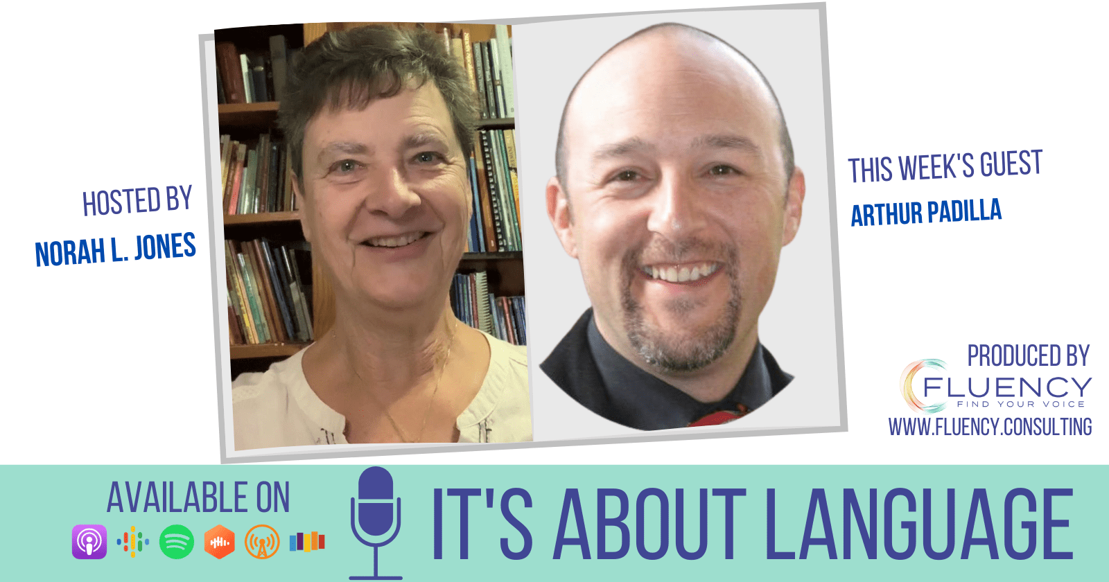 side-by-side pictures of Norah L. Jones and Arthur Padilla