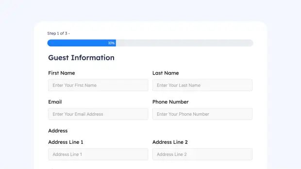 Room Booking Form Fluent Forms - Modern Full HD Geometric Wallpapers | Free Download