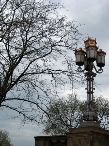 cloudy day at severance hall
