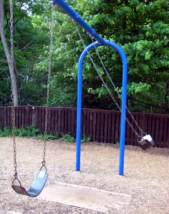 empty swings