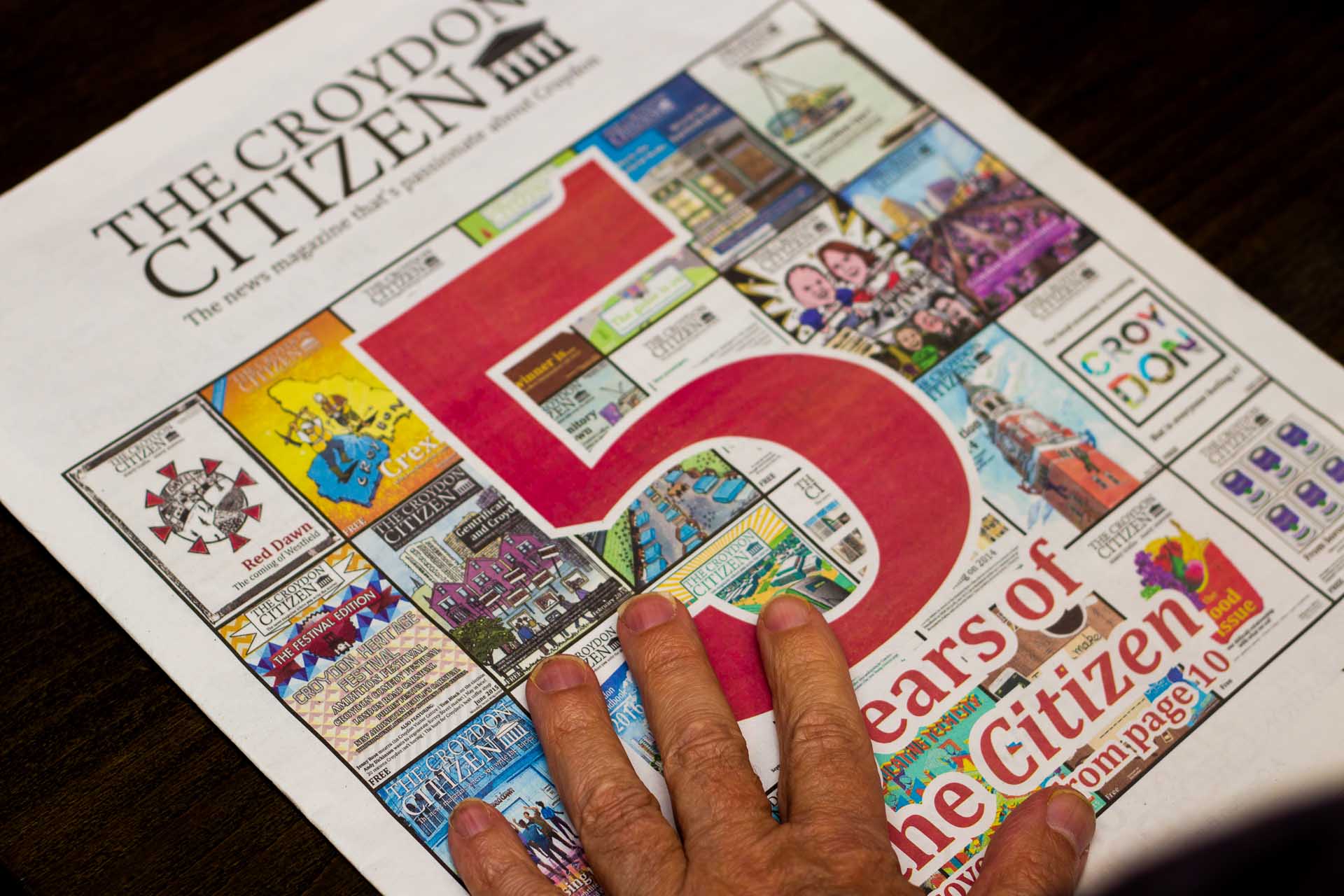 The Croydon Citizen is 5