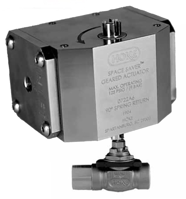 Hoke air actuator valve
