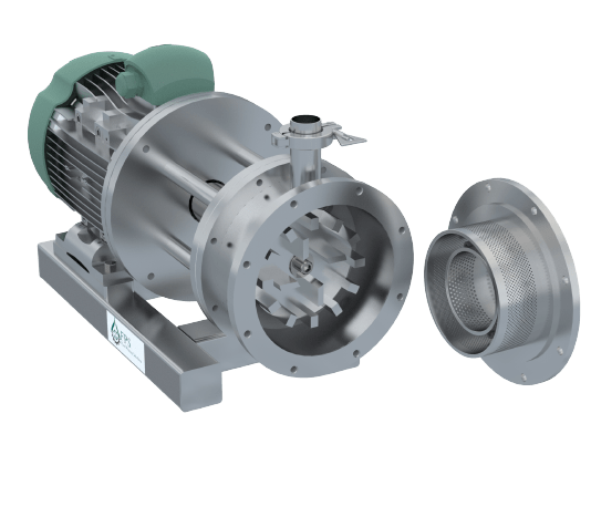 Two Stage Inline High Shear Mixer