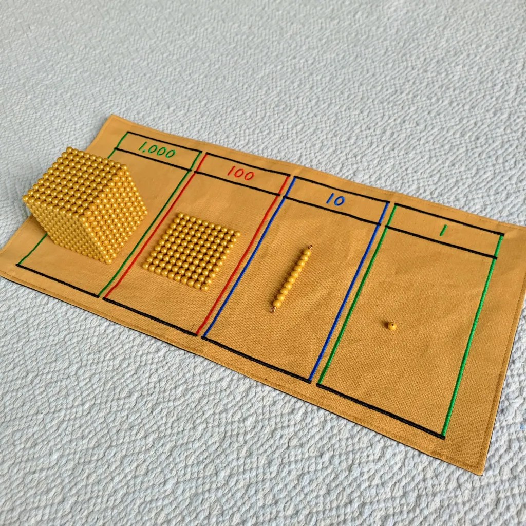 Montessori - Numeracy Place Value 3PL