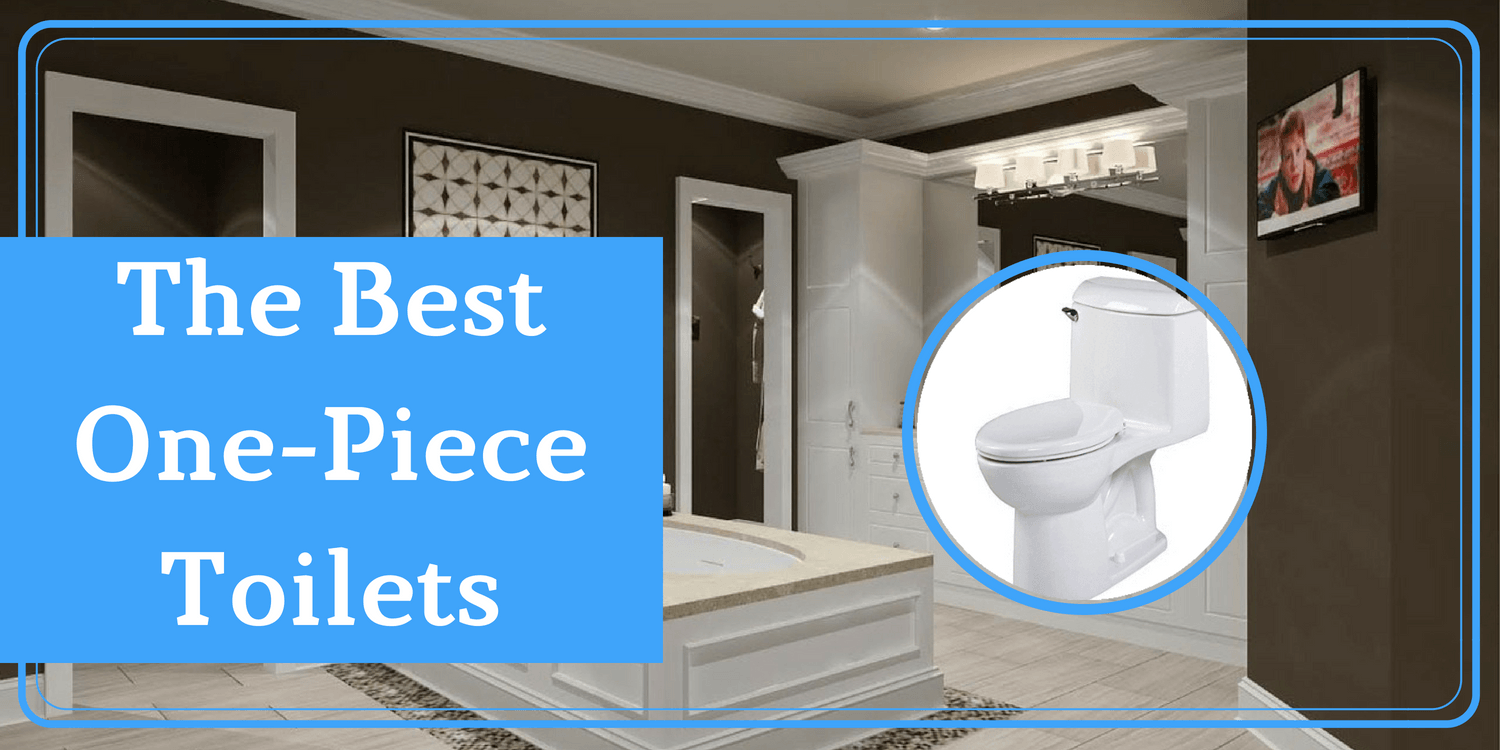 The pedestal, bowl, and tank. 5 Best One-Piece Toilets out on the Market in 2020