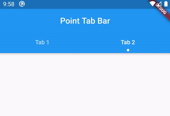 The examples are extracted from open source java projects from github. A Flutter tab bar widget with point indicator