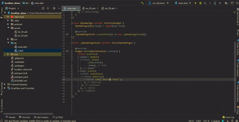 Localization With Flutter Intl Intellij Plugin Not Working Issue 851 Flutter Form Builder - Retina Vintage Textures for Desktop
