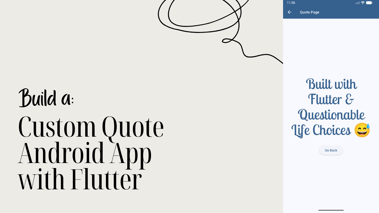 Build a Custom Quote Android App with Flutter
