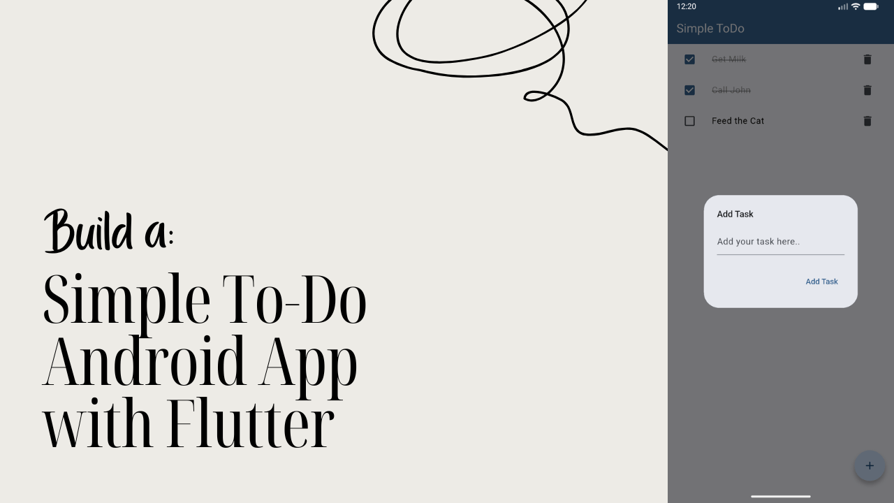 Build a Simple To-Do Android App with Flutter