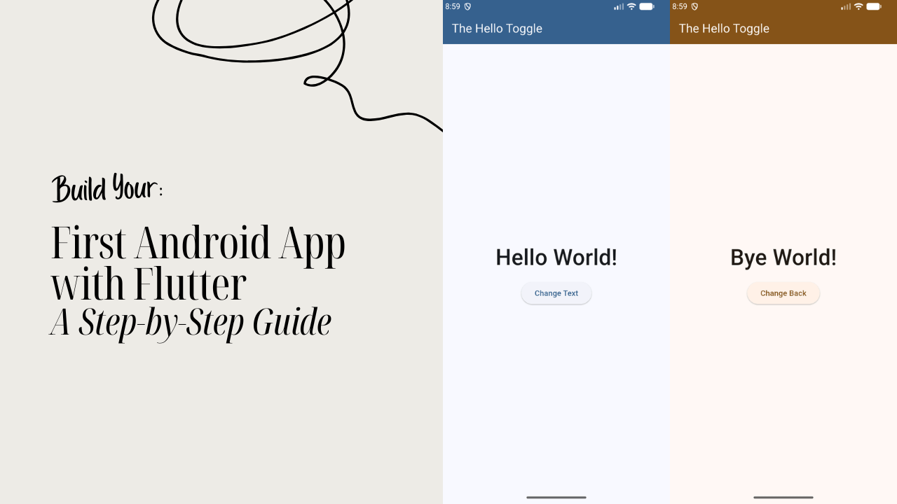 Build your First Android App with Flutter A Step by Step Guide