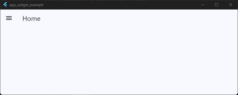 The Leading Widget