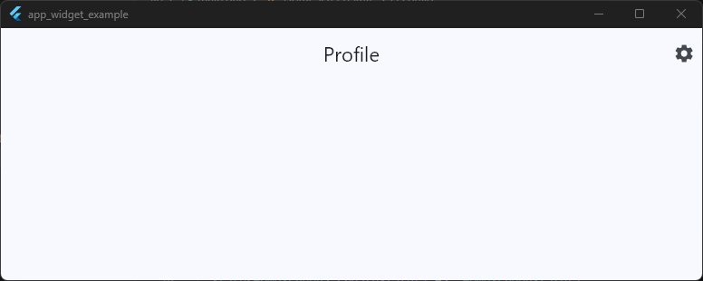 Making the AppBar More Flexible