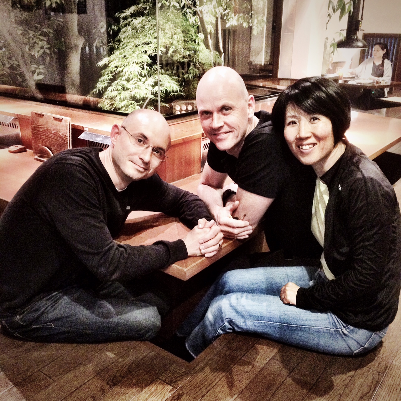 Yasuko, Pierre, Philippe