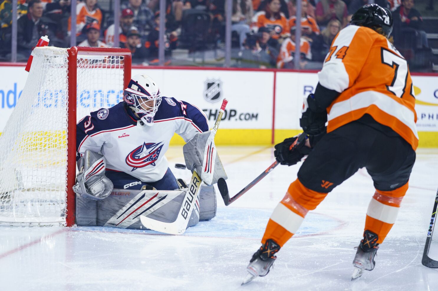 Blue Jackets Flyers Hockey
