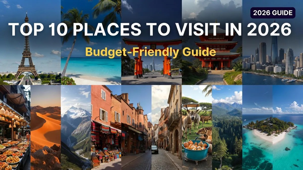 Top Places To Visit In 2026 Budget Friendly Guide Flying Advise New Project.