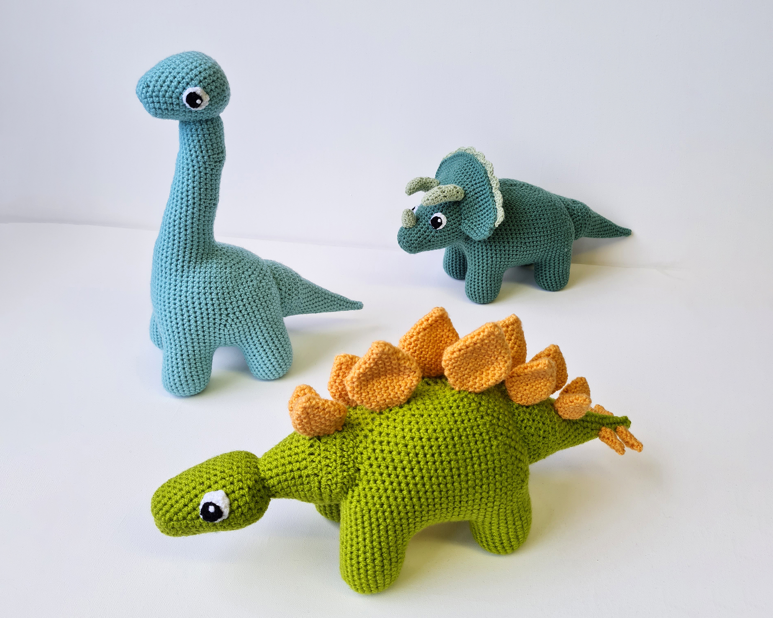 Triceratops dinosaur by joanne succari. Triceratops Crochet Pattern Flying Dutchman Crochet Design