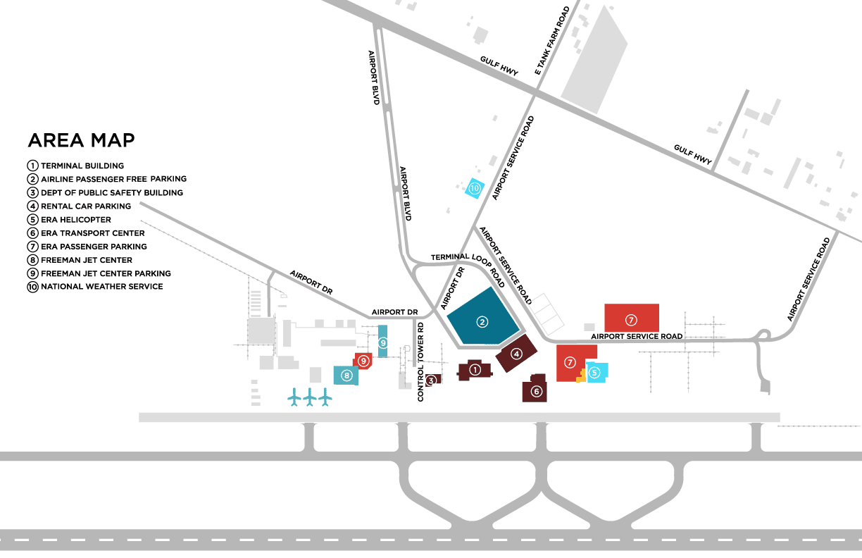 directions and free parking - lake charles regional airport on rental cars lake charles regional airport