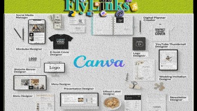 A person using Canva on a laptop to learn how to earn money using Canva.