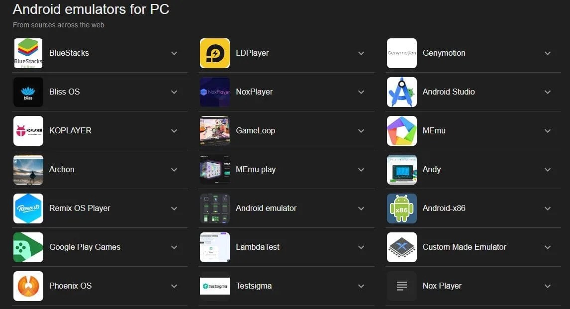 20+ Best Android Emulators for PC & Mac in 2025 – Performance Comparison