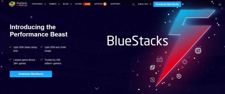 BlueStacks 5 HyperFast Android Emulator (2025) running on PC