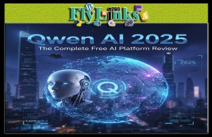 Qwen AI 2025 video creation dashboard showing text-to-video workflow, style options, and sample AI-generated clips.