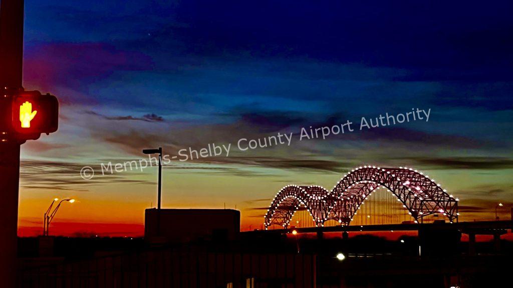 Tylar Hampton, Bartlett High School - Sundown Over the Bridge 