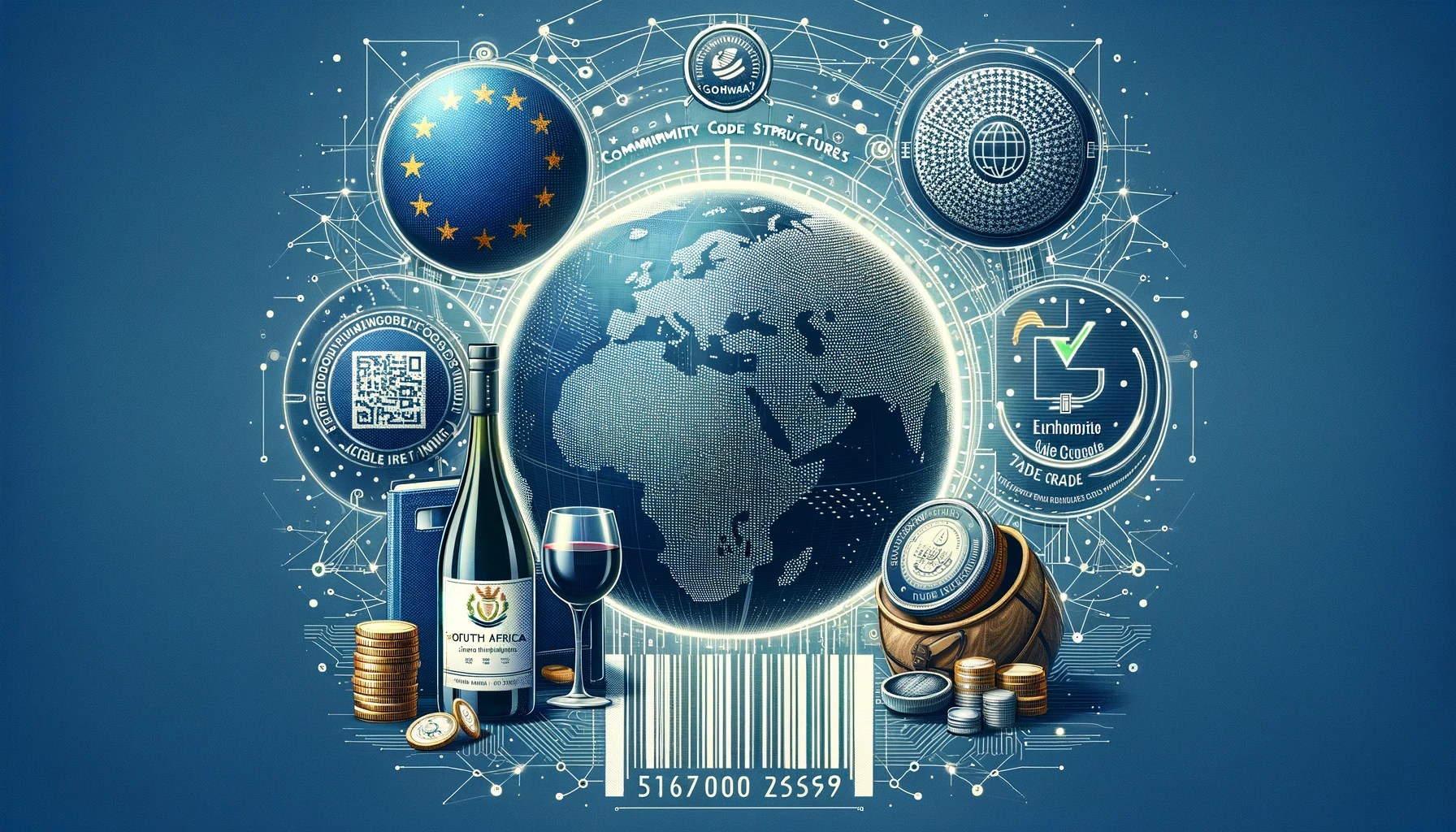 a visually compelling and text-free image suitable for a blog's featured image, focusing on the theme of trade regulation updates.