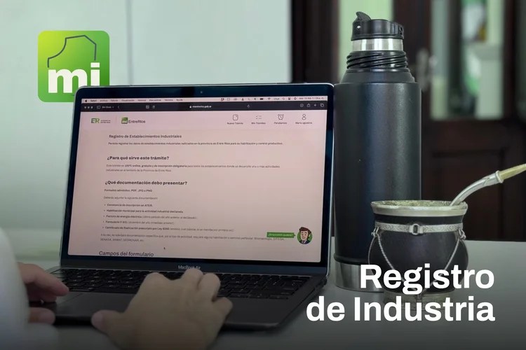 Registro de Industrias en Entre Ríos