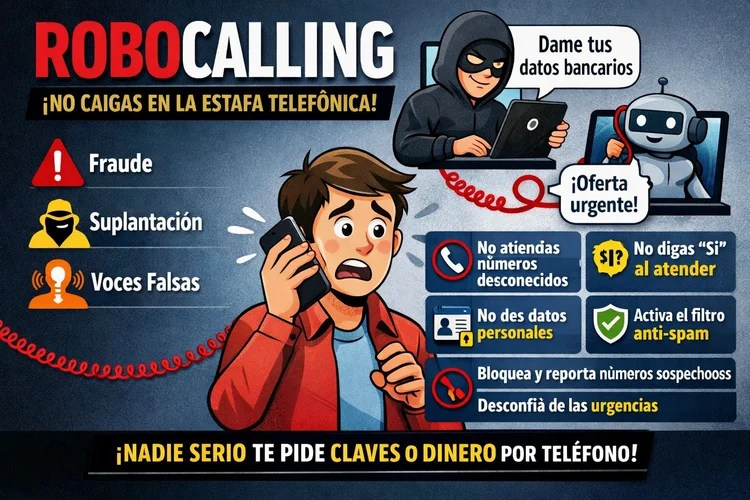 Robocalling la nueva estafa telefónica