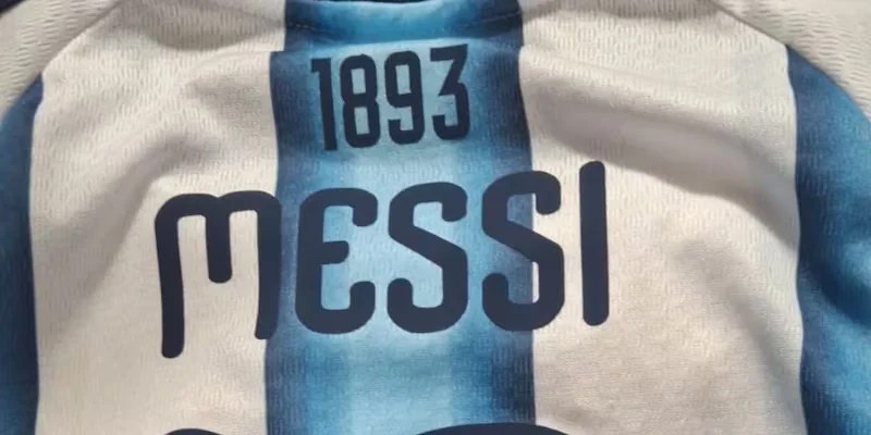 Camiseta argentina 1893